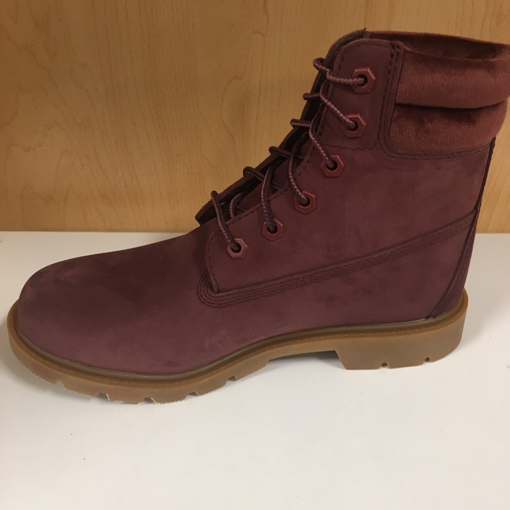 🌺Burgundy Timberlands 🌺M,C - Picture 2 of 7